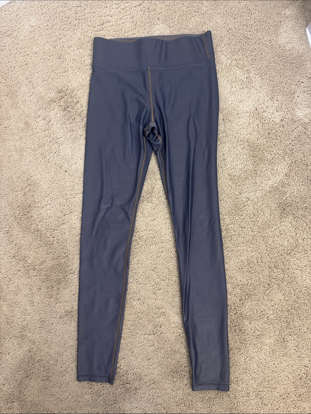 Carbon38 Leggings Takara Shine Metallic Grey size Small